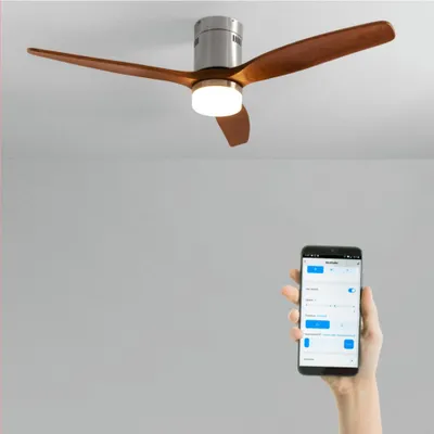 Produktbild von CREATE - WIND CALM - Leiser Deckenventilator 40W mit technischen ABS-Blättern in verschiedenen Größen