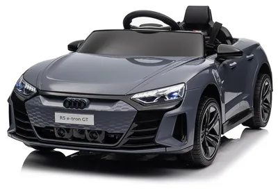 Immagine prodotto di Audi RS e-tron GT auto per bambini Auto elettrica per bambini 12V con musica, sedile ampio, cintura di sicurezza regolabile grigio
