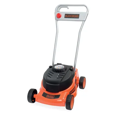 Produktbild von Smoby Spielzeug-Rasenmäher, orange, ABS, 35 x 26 x 54 cm, mit Klickgeräusch und imitierter Geschwindigkeitssteuerung, ab 3 Jahren, batteriebetrieben