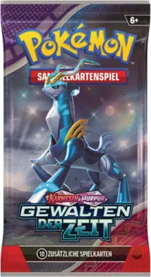 Produktbild von Pokemon Gewalten der Zeit Booster KP5 Deutsch