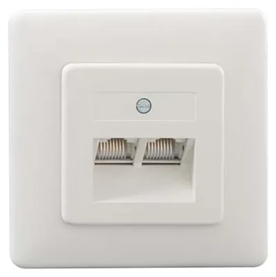 Obrázok produktu pre Rutenbeck 13010246, RJ-45, Biela, IP20, 125 V, 1 A, -5 - 50 °C