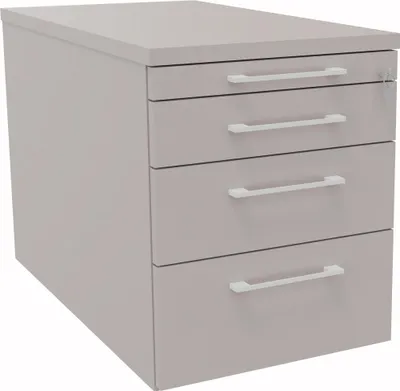 Produktbild von Rollcontainer Teilung 1/2/3/3 B434xT800x540mm Lichtgrau