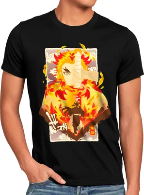 Produktbild von style3 Flame Breath Herren T-Shirt anime japan manga