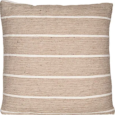 Produktbild von Deko Kissen - Polyester Baumwolle - 45 x 45 cm - beige weiß