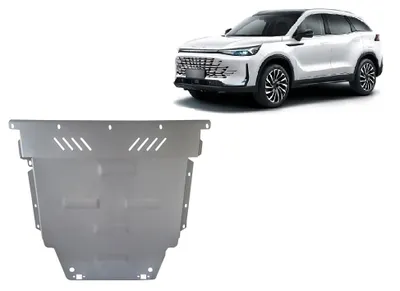 Image de Protection de soubassement en aluminium pour moteur, modèle BAIC Beijing X75, années 2023-2026