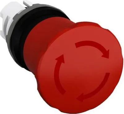 Obrázek produktu pro ABB MPET4-10R, Otočný spínač, Kabel, Plast, Červená, IP66, 40 mm