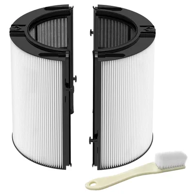 Immagine prodotto di Filtro combinato 360° 2-in-1, con filtro HEPA e filtro a carbone attivo, compatibile con i modelli Dyson TP04, HP04, TP07, TP0
