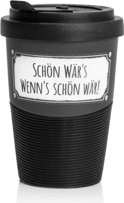 Produktbild von Pechkeks 2501005, Schwarz, Weiß, Porzellan, Deutschland, 300 ml