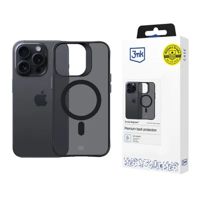 Produktbild von 3MK Smoke MagCase, Cover, Apple, iPhone 14 Pro Max, 17 cm (6.69"), Grau