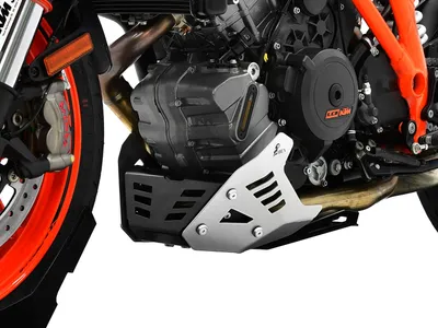Obrázek produktu pro ZIEGER kryt motoru kompatibilní s KTM 1290 Super Duke R černý / stříbrný