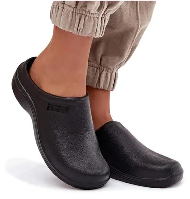 Produktbild von Schaumstoffpantoffeln Damen schwarz Parissa 37