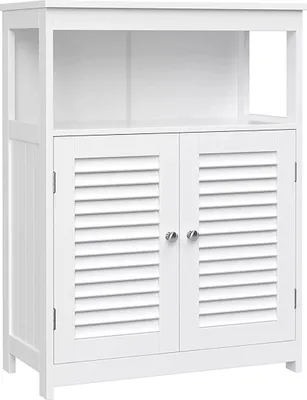 Produktbild von In And OutdoorMatch Badezimmerschrank Dasia – Organizer – Aufbewahrung – mit 2 Türen – weiß – MDF – Deluxe – 60x30x80cm