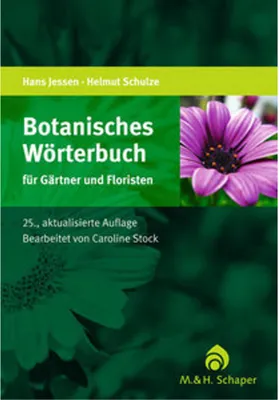 Obrázok produktu pre Botanisches Wörterbuch für Gärtner und Floristen