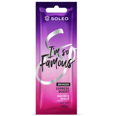 Image de Soleo I'm so famous bronzer pour le bronzage 15 ml