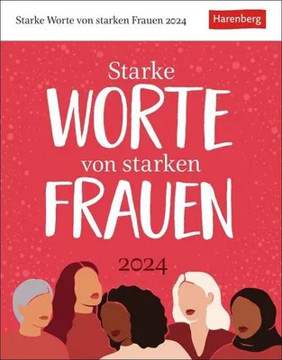 Produktbild von Linne, J: Starke Worte von starken Frauen Tagesabreißkalende