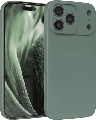 Produktbild von EAZY CASE - TPU Hülle für Apple iPhone 17 Pro Max, TPU Case stoßfeste Handyhülle, weiches Cover mit Kameraschutz, Silikonhülle in Grün