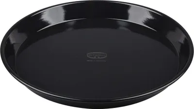 Produktbild von Dr. Oetker Pizza- & Kuchenblech Ø 32 cm, Backblech für saftigen Kuchen & knusprige Pizza, emaillierte Kuchenform