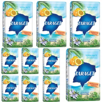 Zdjęcie produktu dla Zestaw yerba mate Taragui Marakuja 5kg
