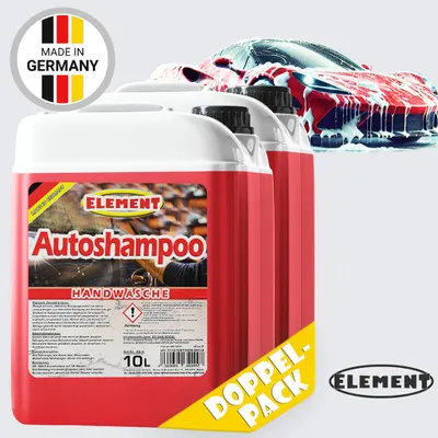 Produktbild von Element Auto Shampoo | 20 Liter | Combo | Profi Autoshampoo | Konzentrat | Autopflege Autoschampoo