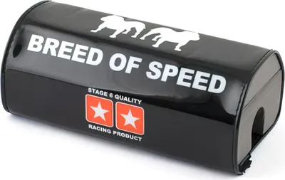 Produktbild von Universaler Cross-Lenker-Schwammstoßfänger STAGE6 Schwarz für 50-cc-Motorräder