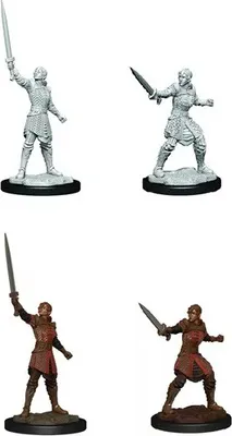 Produktbild von Critical Role Miniaturen - Human Dwendalian Empire Fighter Female (2) -  unbemalt