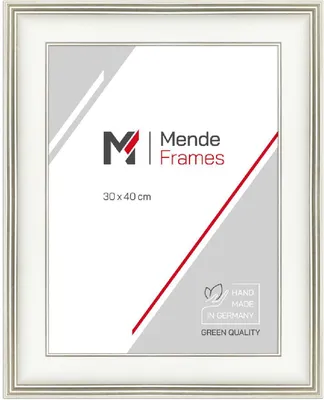Produktbild von MendeFrames H235 Bilderrahmen Museumsglas Antik weiß 20x28 cm