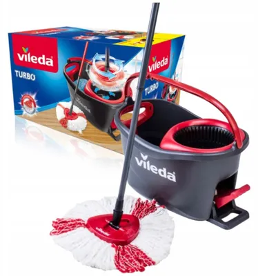 Produktbild von Vileda Easy Wring & Clean TURBO Rotationsmopp Set