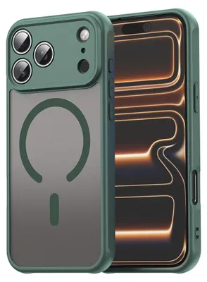 Produktbild von Techsuit - HaloFrost II MagSafe-Hülle für iPhone 17 Pro Max - grün