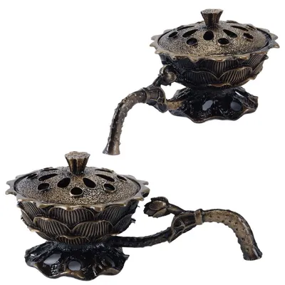 Productafbeelding van Vintage Keramische Wierooker voor Meditatie