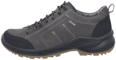 Produktbild von Jomos Herren Echtleder Outdoor Schnürhalbschuh grau/schwarz, Herren:47 EU