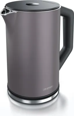 Produktbild von Arendo Wasserkocher, 1,5 l, 2200 W, Edelstahl, Doppelwand, Temperatureinstellung 40° - 100 °C mit Anzeige,