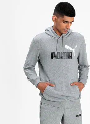 Produktbild von Puma Kapuzenpullover Hoodie Herren, Größe:XL, Farbe:Grau