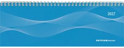 Produktbild von Tisch-Querkalender Profi blau 2027