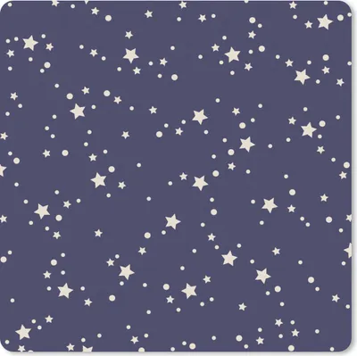 Produktbild von MuchoWow® Mauspad Mousepad Sternenhimmel - Weltraum - Muster - Kinder 30x30 cm - Mousepads - Maus Mat - Pad - Mausunterlage - Gaming