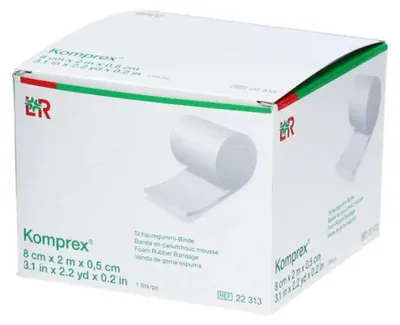 Productafbeelding van Komprex schuimrubber verband, 1 stuk verband