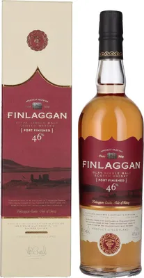 Image de Finlaggan Port Wood Finished Single Malt Whisky 46% Vol. 0,7l en boîte cadeau