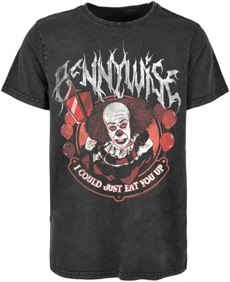 Produktbild von IT T-Shirt Herren Pennywise - Metal Poster schwarz L