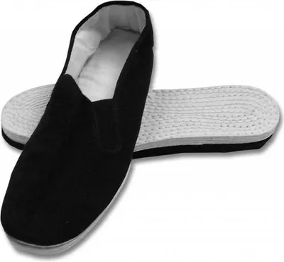 Produktbild von Fine Asianliving Tai Chi Kung Fu Schuhe Unisex Weiße Sohle 41 EU Chinesische Traditionelle Peking-Stil Schuhe