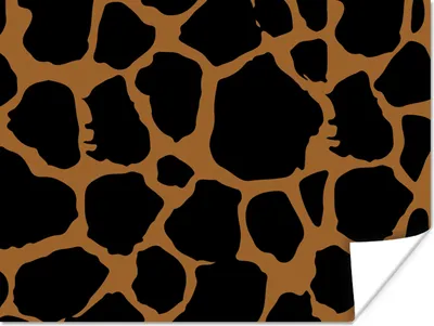 Produktbild von MuchoWow® Poster Leopardenmuster - Tiere - Design 120x90 cm - Wandbild