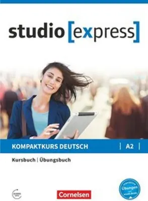 Obrázek produktu pro studio express A2 - Kurs- und Übungsbuch mit Audios online