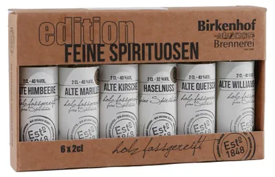 Produktbild von Birkenhof Tasting-Set Feine Spirituosen (6 x 0,02L)