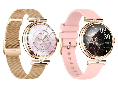 Immagine prodotto di Smartwatch SMK15 AURORA Tracer AMOLED 1,28", notifiche app, contacalorie, FitCloudPro, due braccialetti