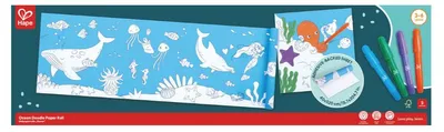 Image de Hape Rouleau a dessin et feutres - Ocean