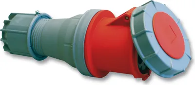 Produktbild von CEE Kupplung 63A 5-polig 6h IP67 TWIST 400V PCE
