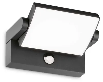 Zdjęcie produktu dla Applique Moderna Swipe Alluminio Antracite Led 21W 3000K Luce Calda