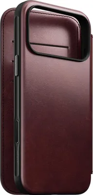 Produktbild von Nomad Modern Leather Folio iPhone 17 Pro Max Burgundy H.