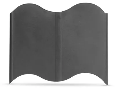 Obrázok produktu pre 20x ohraničenie záhonov, ohraničenie trávnika, záhradný plot – čierne – 15 × 14 cm – sada 20 ks – plastové ohraničenie s kolíkom – spojiteľné a ľahko ohybné – pre kvetinové záhony, záhradné chodníky, zeleninové záhrady a trávniky [11468P]