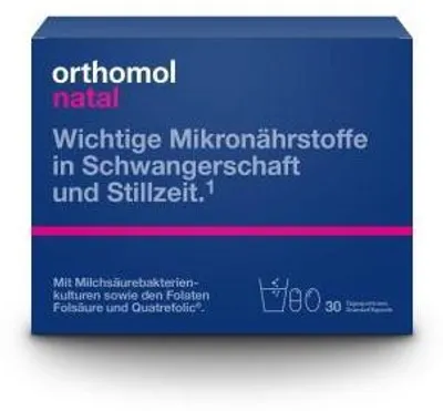 Obrázek produktu pro Orthomol Natal granule/kapsle 30 sáčků combipack. 1 ks