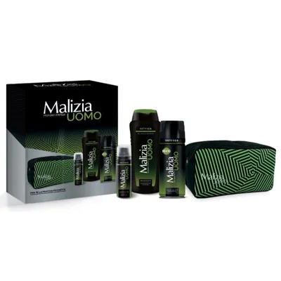 Produktbild von Malizia Uomo Vetyver Profumo D´intesa Geschenkset 4-teilig