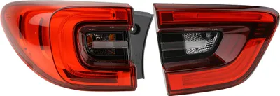 Obrázok produktu pre Johns, kombinované zadné svetlá pasuje Renault Kadjar HA/HL kompletná sada vnútorné + vonkajšie 06/15- ľavé